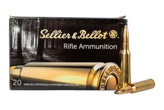 Sellier & Bellot 6.5x55mm Swedish 140gr Soft Point Ammo - Box of 20
